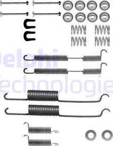 Delphi LY1092 - Lisakomplekt, Piduriklotsid parts5.com