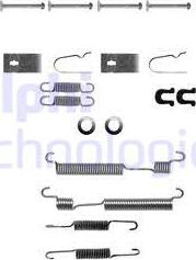 Delphi LY1056 - Kompletni pribor, zavorna celjust parts5.com