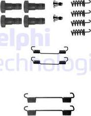 Delphi LY1198 - Lisakomplekt, seisupiduriklotsid parts5.com