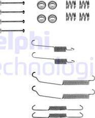 Delphi LY1102 - Zestaw dodatków, szczęki hamulcowe parts5.com