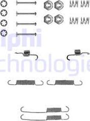 Delphi LY1116 - Accessory Kit, brake shoes parts5.com