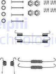 Delphi LY1117 - Accessory Kit, brake shoes parts5.com