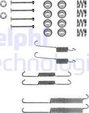 Delphi LY1180 - Комплектующие, барабанный тормозной механизм parts5.com