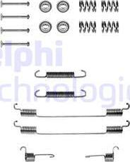 Delphi LY1122 - Kit d'accessoires, mâchoire de frein parts5.com