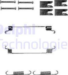 Delphi LY1342 - Tartozékkészlet, fékpofa parts5.com