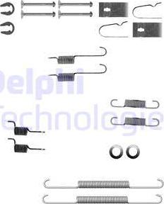 Delphi LY1356 - Set accesorii, sabot de frana parts5.com