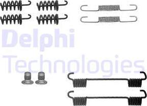 Delphi LY1360 - Set accesorii, saboti frana parcare parts5.com