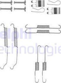 Delphi LY1368 - Zestaw dodatków, szczęki hamulcowe parts5.com