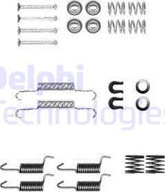 Delphi LY1367 - Accessory Kit, parking brake shoes parts5.com