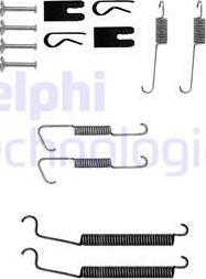 Delphi LY1304 - Kompletni pribor, zavorna celjust parts5.com