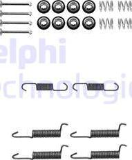 Delphi LY1315 - Lisakomplekt, seisupiduriklotsid parts5.com