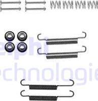 Delphi LY1384 - Set accesorii, saboti frana parcare parts5.com