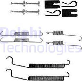 Delphi LY1383 - Set accesorii, sabot de frana parts5.com