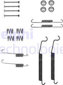 Delphi LY1336 - Set accesorii, sabot de frana parts5.com