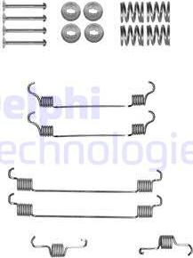 Delphi LY1321 - Комплектующие, барабанный тормозной механизм parts5.com