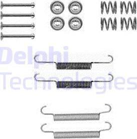 Delphi LY1377 - Set accesorii, saboti frana parcare parts5.com