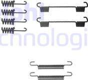 Delphi LY1259 - Set accesorii, saboti frana parcare parts5.com