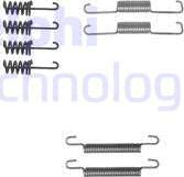 Delphi LY1258 - Set accesorii, saboti frana parcare parts5.com