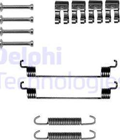 Delphi LY1267 - Aksesuar seti, Fren pabucu parts5.com