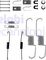 Delphi LY1218 - Aksesuar seti, Fren pabucu parts5.com