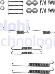 Delphi LY1229 - Tartozékkészlet, fékpofa parts5.com