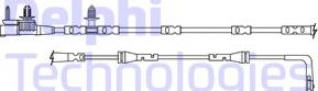 Delphi LZ0314 - Styk ostrzegawczy, zużycie okładzin hamulcowych parts5.com