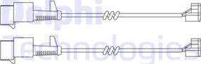 Delphi LZ0256 - Contact d'avertissement, usure des plaquettes de frein parts5.com