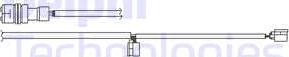 Delphi LZ0262 - Opozorilni kontakt, obraba zavorne obloge parts5.com