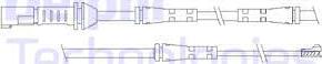 Delphi LZ0239 - Hoiatuskontakt, piduriklotsi kulumine parts5.com