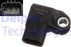 Delphi PS10207 - Senzor, tlak u usisnoj cijevi parts5.com