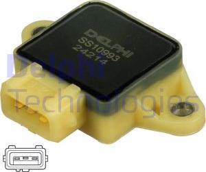 Delphi SS10993-12B1 - Αισθητ., θέση πεταλ. γκαζιού parts5.com