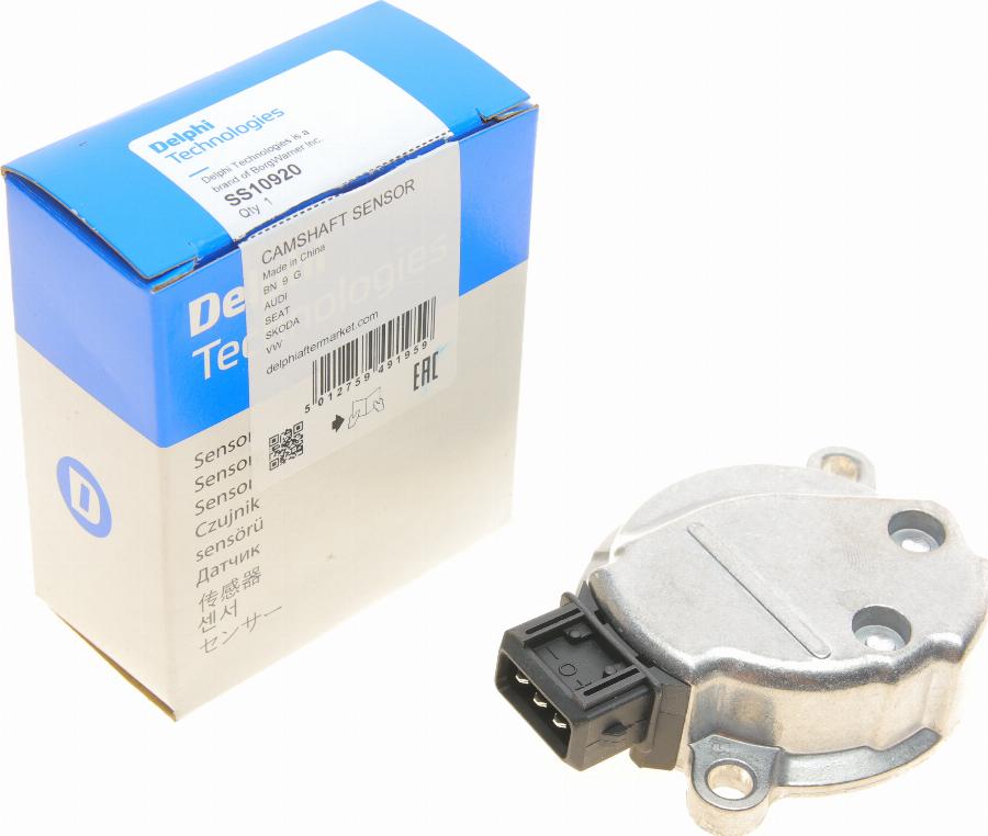 Delphi SS10920 - Senzor, pozicija odmikalne gredi parts5.com