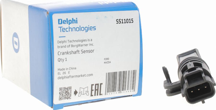 Delphi SS11015 - Sensor, speed parts5.com