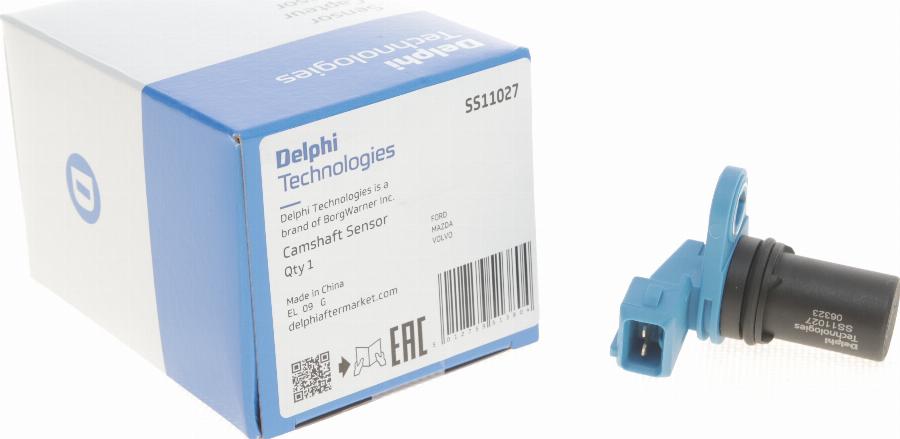 Delphi SS11027 - Sensor, posición arbol de levas parts5.com