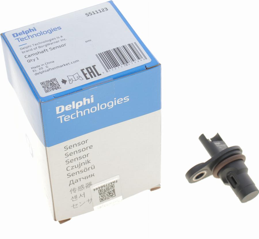 Delphi SS11123 - Senzor,pozitie ax cu came parts5.com