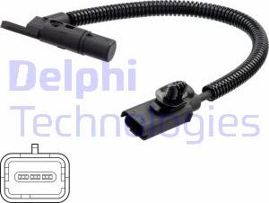 Delphi SS11345 - Senzor, položaj bregastog vratila parts5.com