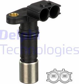 Delphi SS11309 - Senzor impulsuri, arbore cotit parts5.com