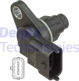 Delphi SS11215 - Sensor, posición arbol de levas parts5.com