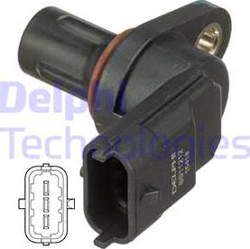 Delphi SS11212 - Sensor, posición arbol de levas parts5.com