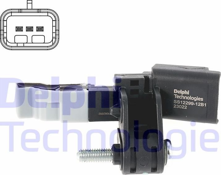 Delphi SS12299-12B1 - Dajalnik impulzev, rocicna gred parts5.com