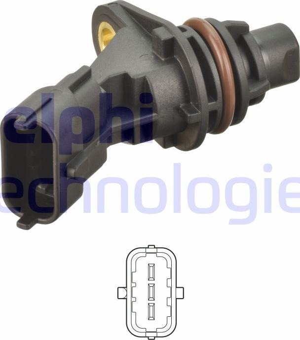 Delphi SS12294-12B1 - Senzor, položaj bregastog vratila parts5.com