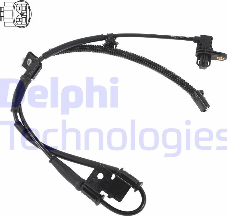 Delphi SS20415-12B1 - Senzor, stevilo obratov kolesa parts5.com