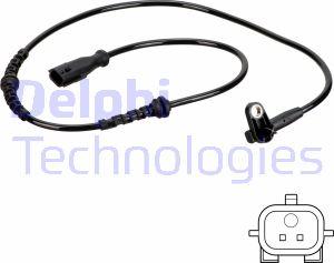 Delphi SS20829 - Sensor, wheel speed parts5.com