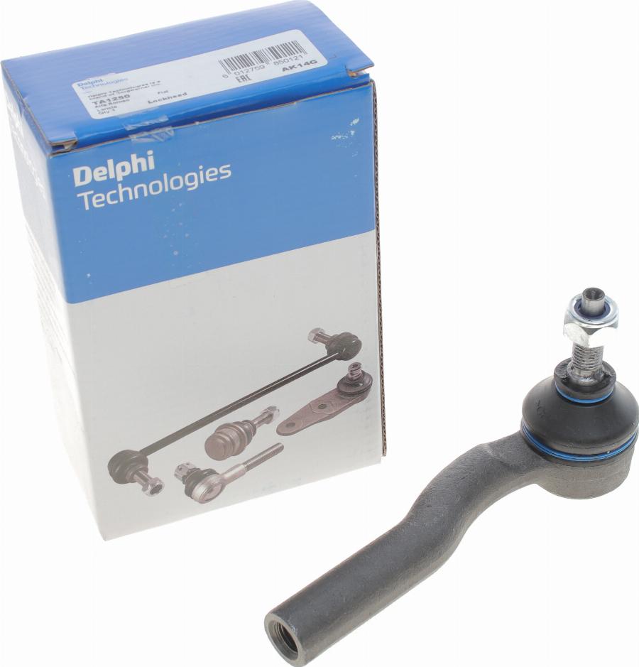 Delphi TA1250 - Наконечник рулевой тяги, шарнир parts5.com