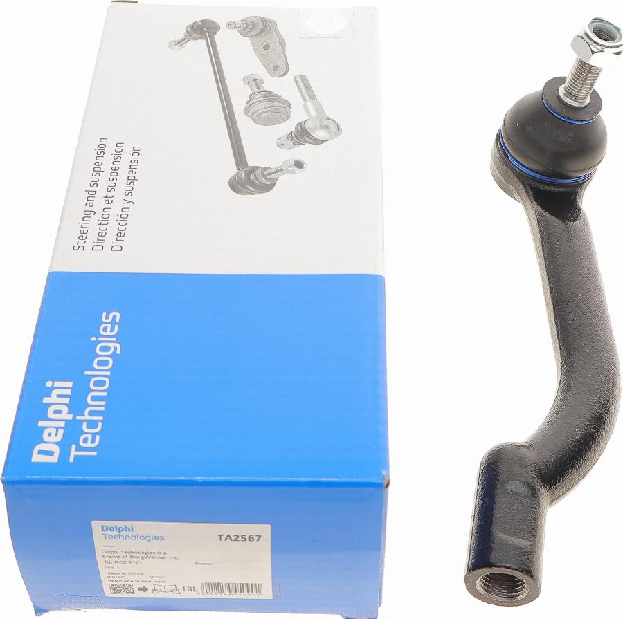 Delphi TA2567 - Tie Rod End parts5.com