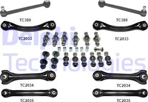 Delphi TC1600KIT - Suspension Kit parts5.com