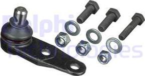 Delphi TC2435 - Nosivi / vodeći zglob parts5.com