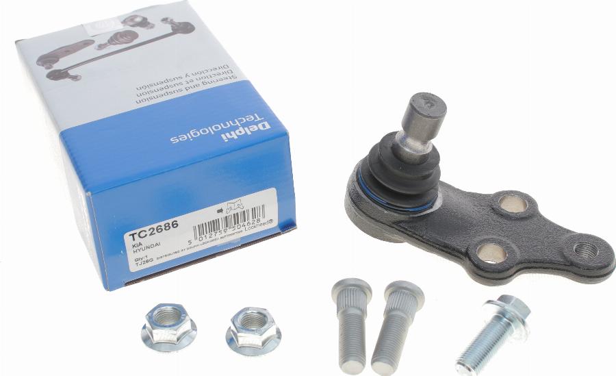 Delphi TC2686 - Articulatie sarcina / ghidare parts5.com