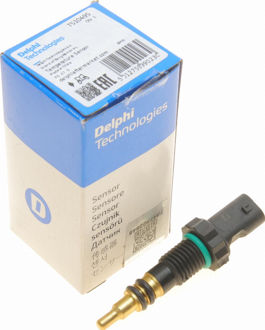 Delphi TS10495 - Sonde de température, liquide de refroidissement parts5.com