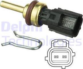 Delphi TS10471 - Andur,Jahutusvedeliku temp. parts5.com